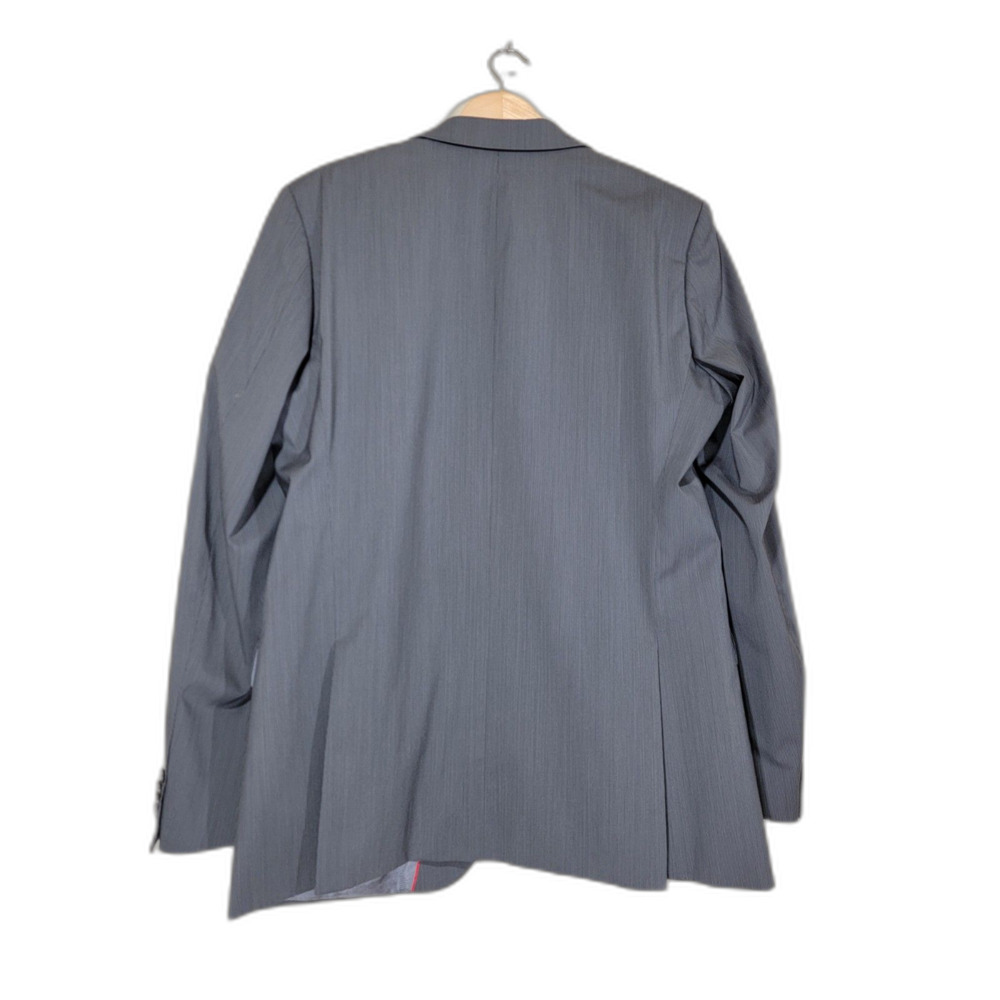 Hugo Boss 2-Button Grey Sport Coat Suit Jacket Blazer - 42R - Picture 3 of 10